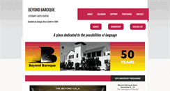 Desktop Screenshot of beyondbaroque.org
